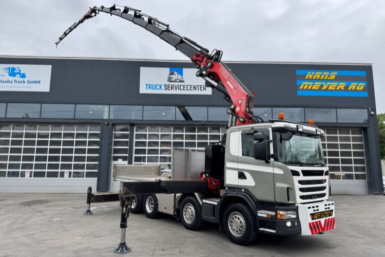 Scania G480 8x4 SZM/Pritsche Fassi 950 - Kraanwagen: afbeelding 3 Scania G480 8x4 SZM/Pritsche Fassi 950 - Kraanwagen: afbeelding 3