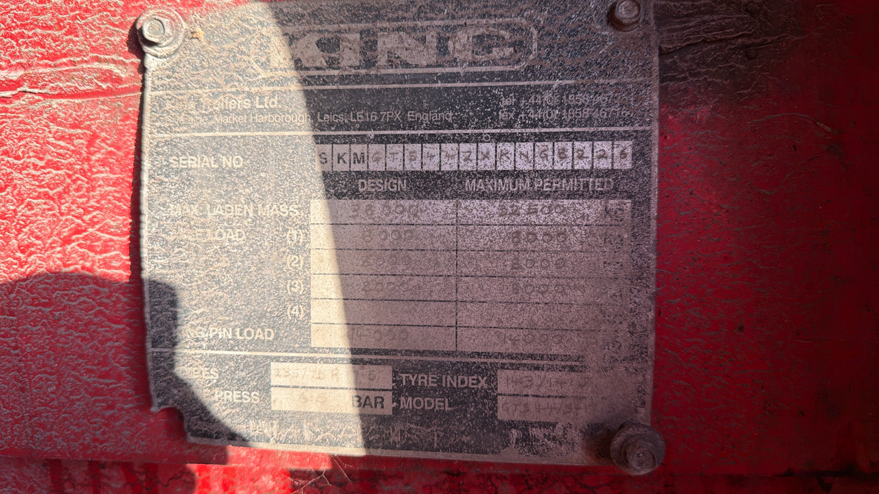 KING MACHINERY-CARRIER - Aanhanger: afbeelding 5 KING MACHINERY-CARRIER - Aanhanger: afbeelding 5