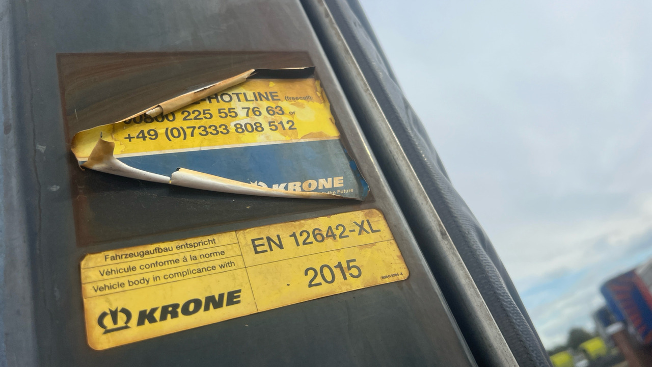 Aanhanger KRONE CURTAINSIDE  MEGA EUROLINER: afbeelding 14