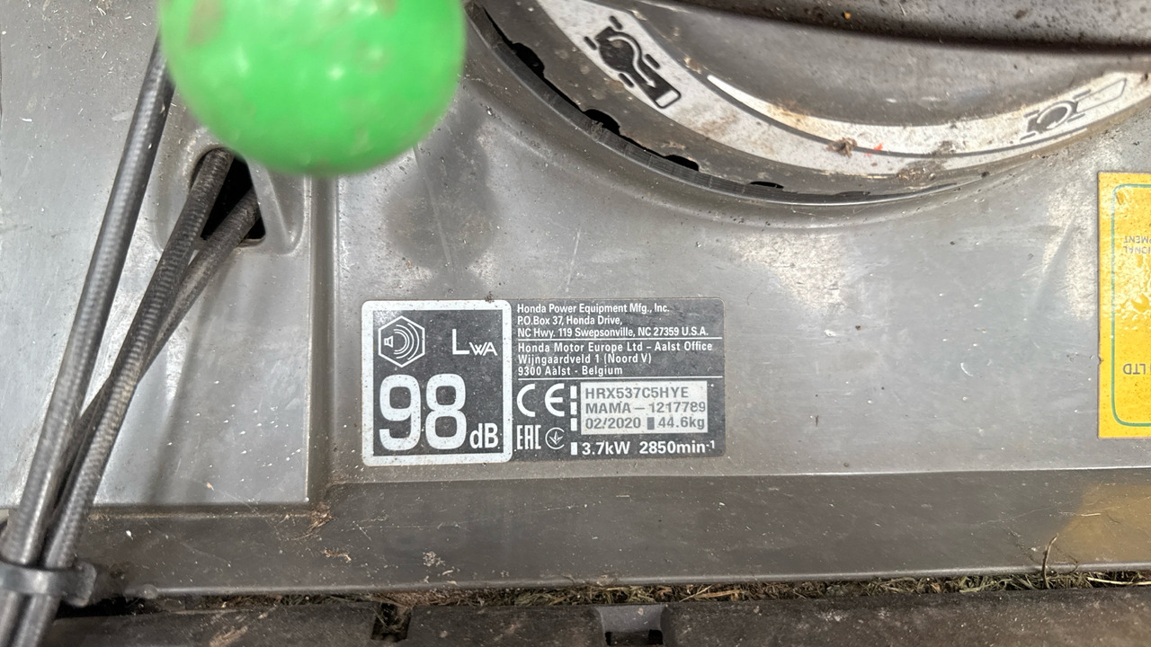 HONDA HRX537 C5HYE - Gazonmaaier: afbeelding 5 HONDA HRX537 C5HYE - Gazonmaaier: afbeelding 5