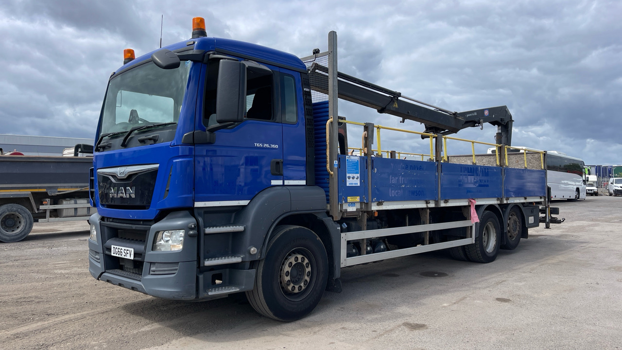 MAN TGS 26.360 - Vrachtwagen met open laadbak, Kraanwagen: afbeelding 2 MAN TGS 26.360 - Vrachtwagen met open laadbak, Kraanwagen: afbeelding 2
