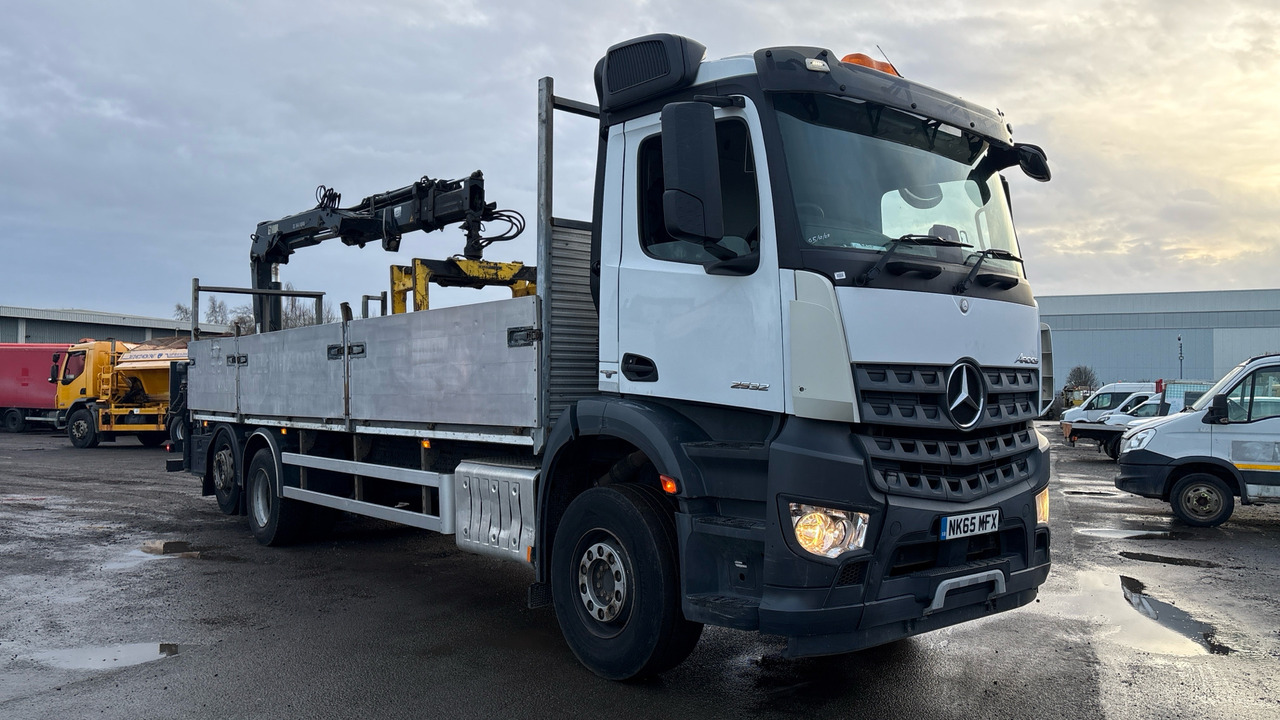MERCEDES-BENZ AROCS 2532 - Vrachtwagen met open laadbak, Kraanwagen: afbeelding 1 MERCEDES-BENZ AROCS 2532 - Vrachtwagen met open laadbak, Kraanwagen: afbeelding 1