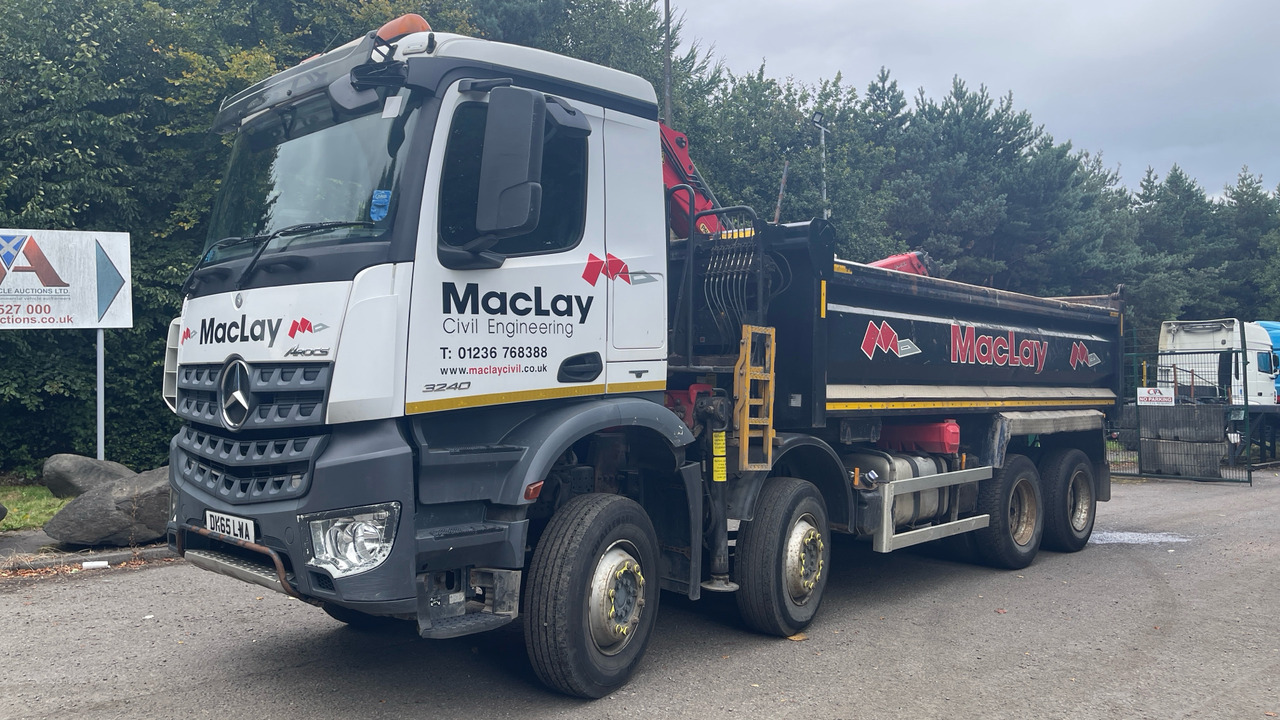 MERCEDES-BENZ AROCS 3240 - Kipper vrachtwagen, Kraanwagen: afbeelding 2 MERCEDES-BENZ AROCS 3240 - Kipper vrachtwagen, Kraanwagen: afbeelding 2