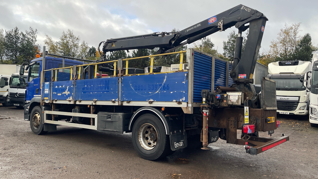Man TGM 18.250 - Vrachtwagen met open laadbak, Kraanwagen: afbeelding 3 Man TGM 18.250 - Vrachtwagen met open laadbak, Kraanwagen: afbeelding 3