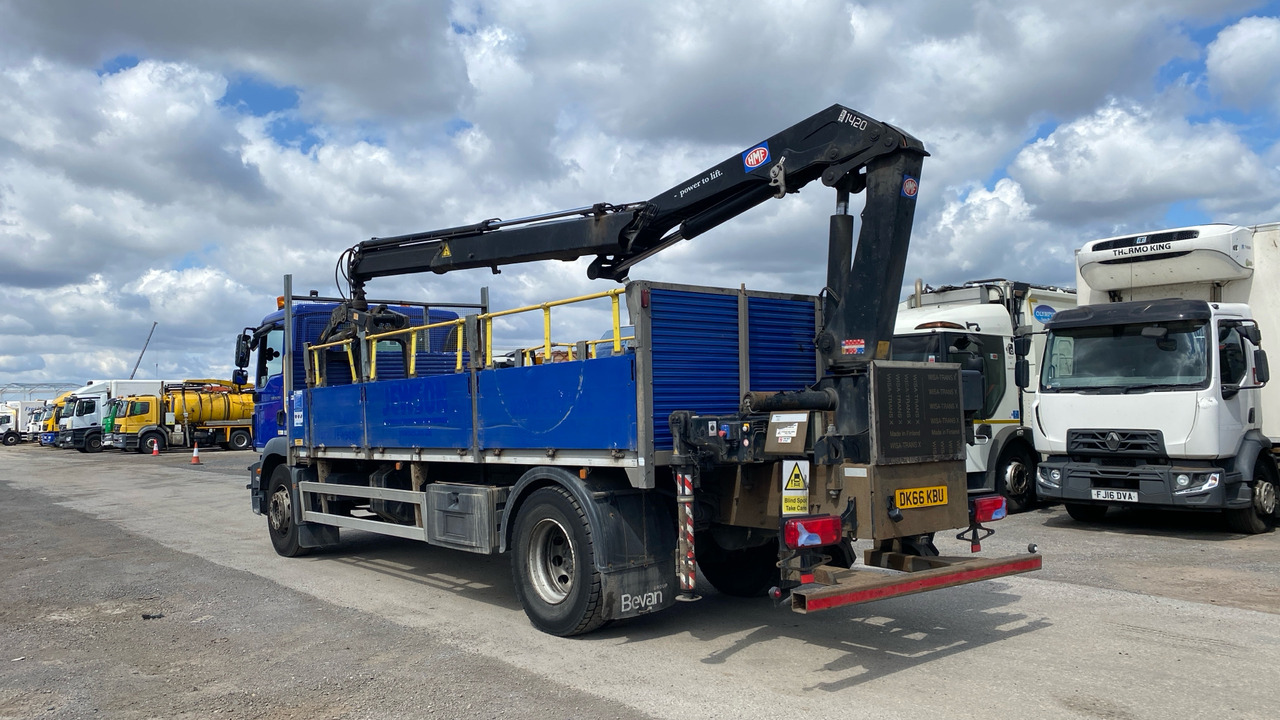 Man TGM 18.250 - Vrachtwagen met open laadbak, Kraanwagen: afbeelding 3 Man TGM 18.250 - Vrachtwagen met open laadbak, Kraanwagen: afbeelding 3