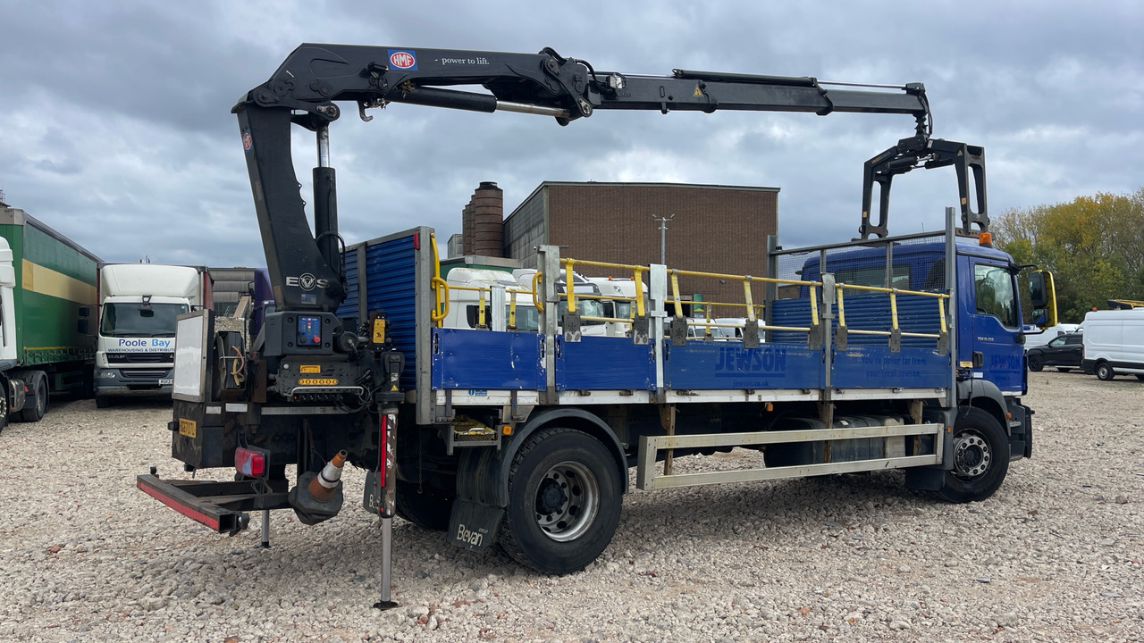 Man TGM 18.250 - Vrachtwagen met open laadbak, Kraanwagen: afbeelding 4 Man TGM 18.250 - Vrachtwagen met open laadbak, Kraanwagen: afbeelding 4