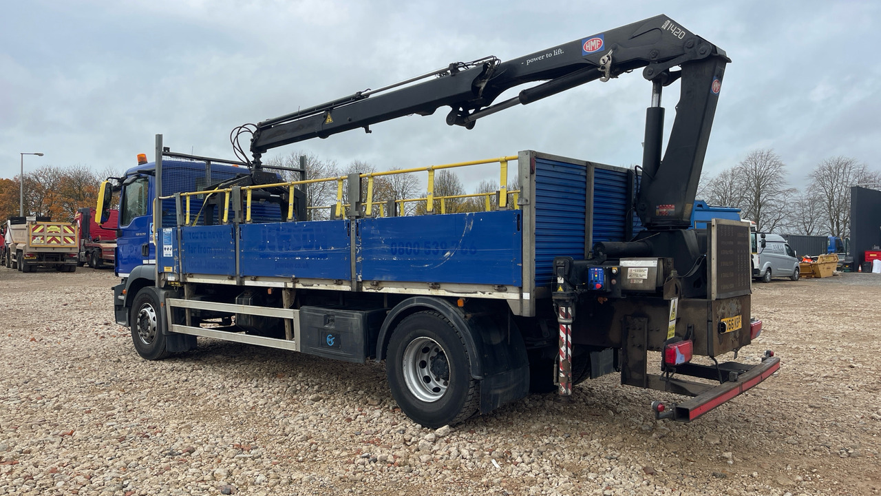 Man TGM 18.250 - Vrachtwagen met open laadbak, Kraanwagen: afbeelding 3 Man TGM 18.250 - Vrachtwagen met open laadbak, Kraanwagen: afbeelding 3