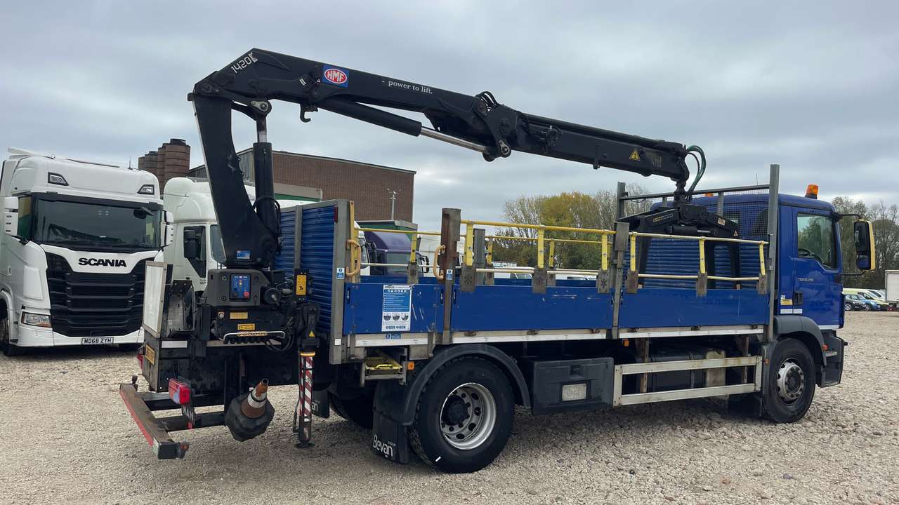 Man TGM 18.250 - Vrachtwagen met open laadbak, Kraanwagen: afbeelding 4 Man TGM 18.250 - Vrachtwagen met open laadbak, Kraanwagen: afbeelding 4