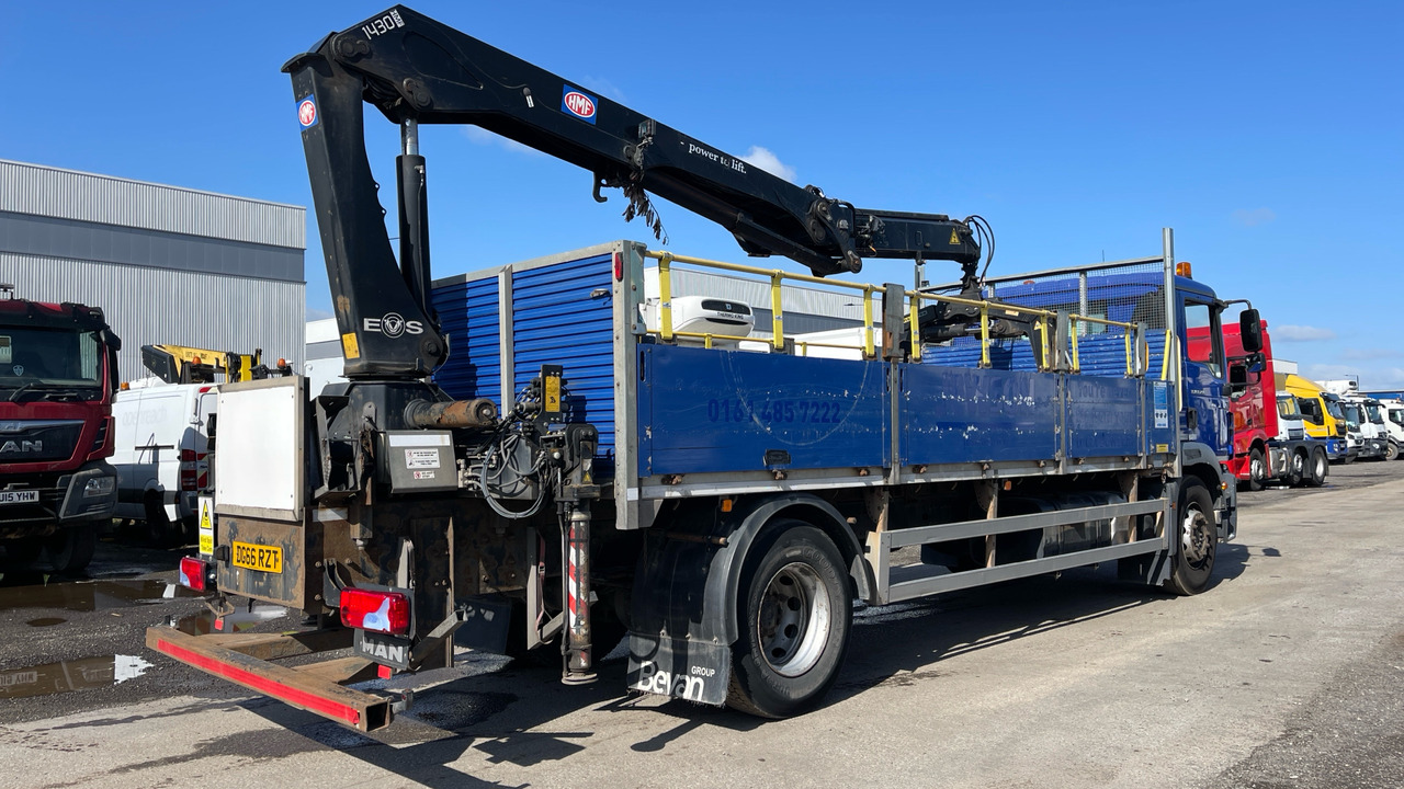Man TGM 18.250 - Vrachtwagen met open laadbak, Kraanwagen: afbeelding 4 Man TGM 18.250 - Vrachtwagen met open laadbak, Kraanwagen: afbeelding 4