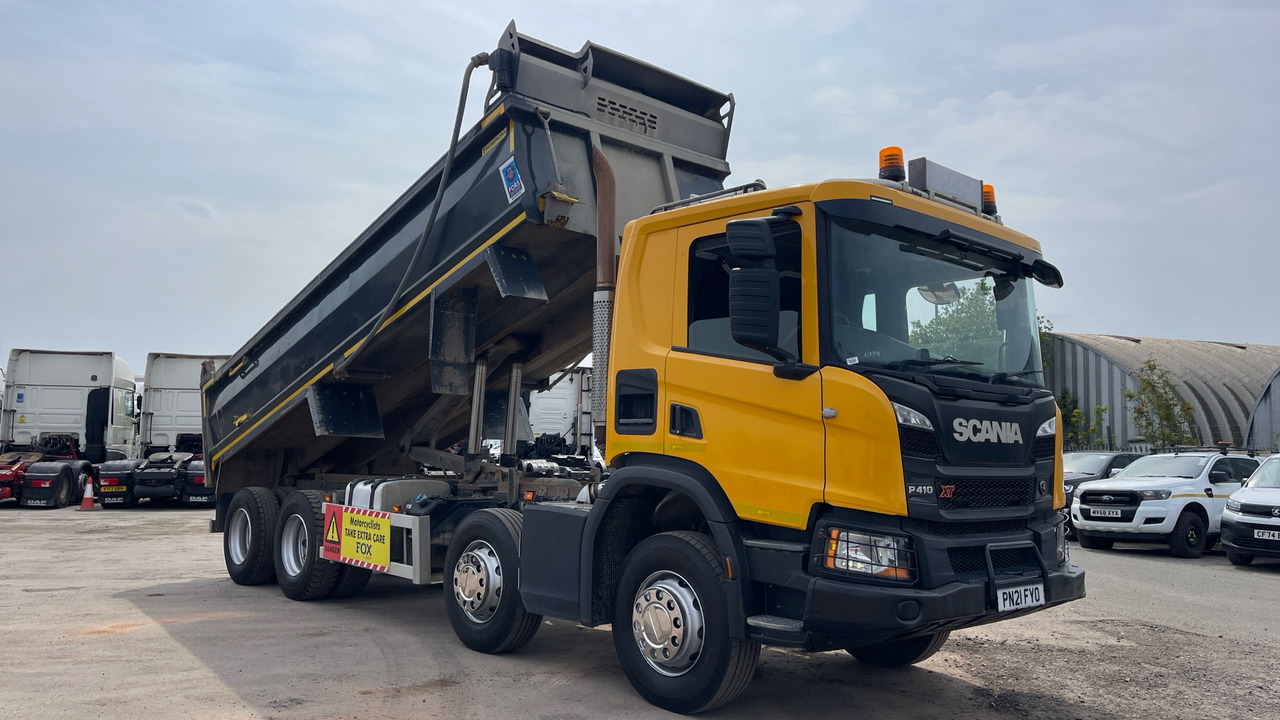 SCANIA P 410 XT - Kipper vrachtwagen: afbeelding 1 SCANIA P 410 XT - Kipper vrachtwagen: afbeelding 1