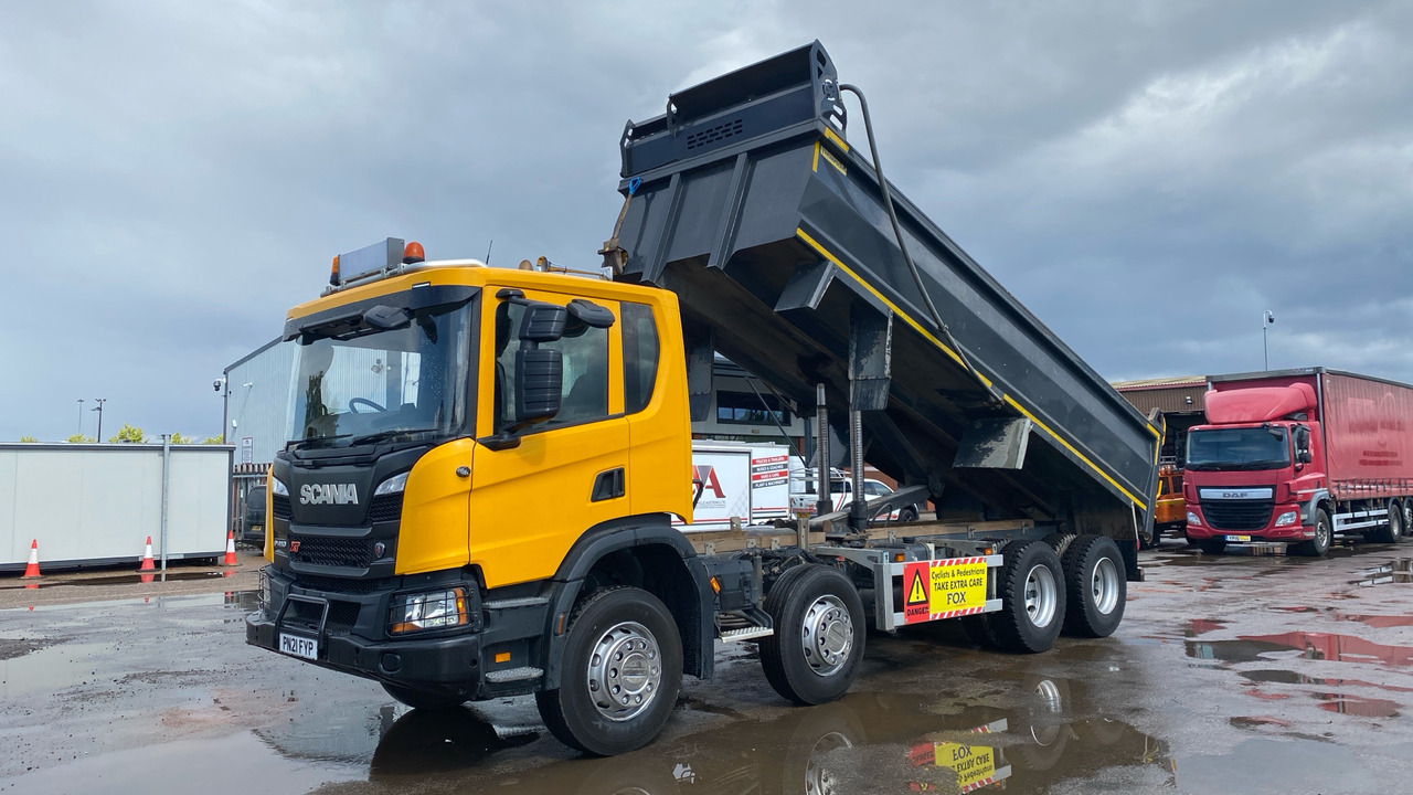 SCANIA P 410 XT - Kipper vrachtwagen: afbeelding 2 SCANIA P 410 XT - Kipper vrachtwagen: afbeelding 2