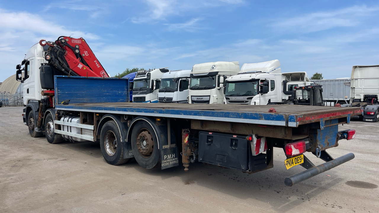 SCANIA R 450 - Vrachtwagen met open laadbak, Kraanwagen: afbeelding 3 SCANIA R 450 - Vrachtwagen met open laadbak, Kraanwagen: afbeelding 3