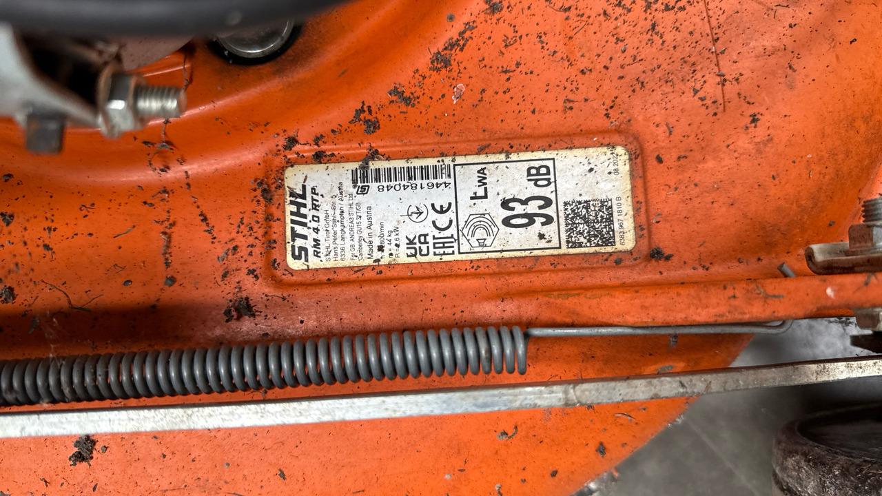 STIHL RM4 RTP - Bouwmaterieel: afbeelding 5 STIHL RM4 RTP - Bouwmaterieel: afbeelding 5