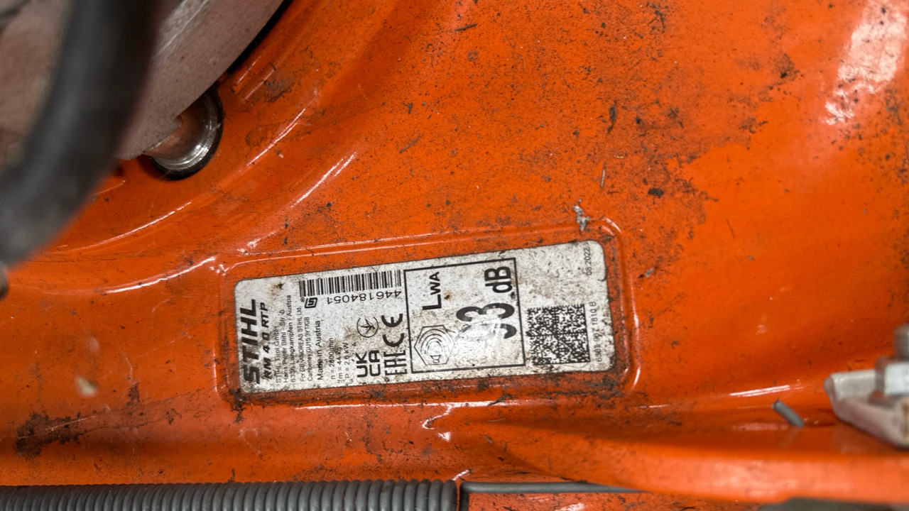 STIHL RM4 RTP - Bouwmaterieel: afbeelding 5 STIHL RM4 RTP - Bouwmaterieel: afbeelding 5