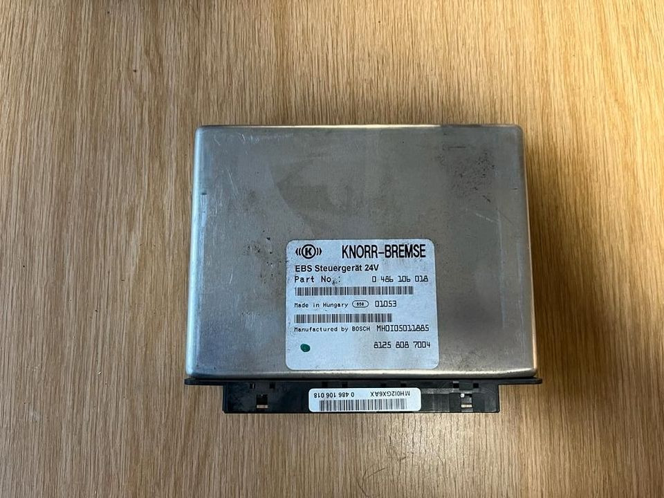 MAN KNORR BREMSE EBS Steuergerät 81.25808.7004 - ECU voor Vrachtwagen: afbeelding 1 MAN KNORR BREMSE EBS Steuergerät 81.25808.7004 - ECU voor Vrachtwagen: afbeelding 1