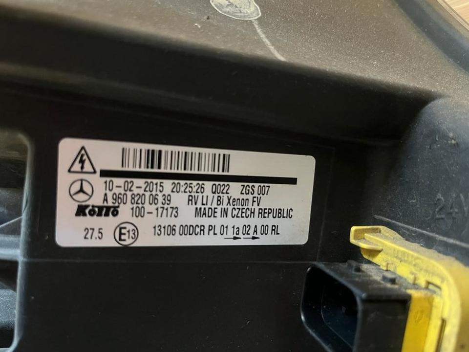 Mercedes Actros Bi Xenon Scheinwerfer Vorne Links A9608200639 - Koplamp voor Vrachtwagen: afbeelding 2 Mercedes Actros Bi Xenon Scheinwerfer Vorne Links A9608200639 - Koplamp voor Vrachtwagen: afbeelding 2
