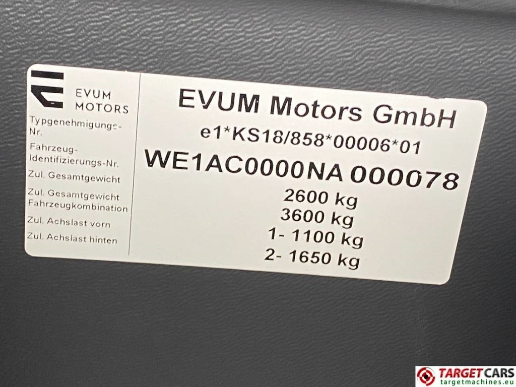Kipper vrachtwagen, Elektrische vrachtvoertuig Evum ACar Electric UTV 3-Way-Tipper Utility Vehicle: afbeelding 11