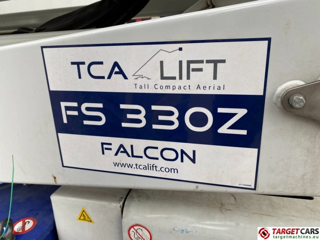 Knikarmhoogwerker Falcon FS330Z Spider Tracked Bi-Energy Boom Lift 3300cm: afbeelding 46