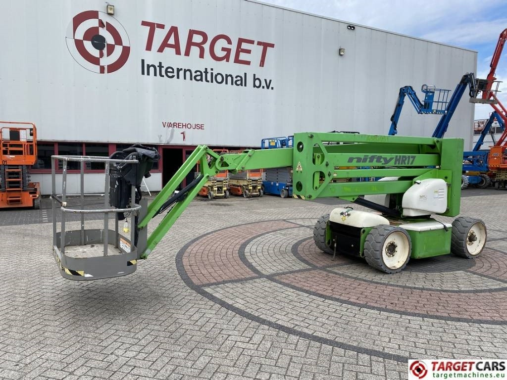 Niftylift HR17NE Electric Articulated Boom Work lift 1700cm - Knikarmhoogwerker: afbeelding 1 Niftylift HR17NE Electric Articulated Boom Work lift 1700cm - Knikarmhoogwerker: afbeelding 1