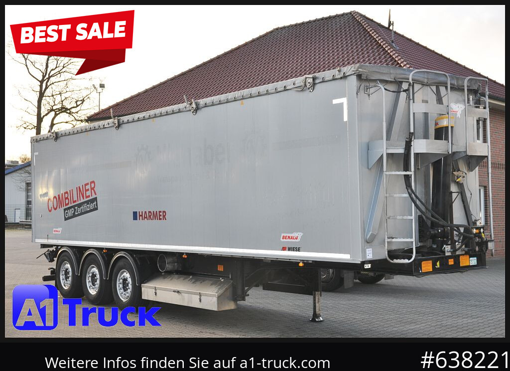 BENALU Kombiliner Gülle Tank + Kipper fest34m³ flüssig 26m³, Tüv neu, - Tankoplegger: afbeelding 1 BENALU Kombiliner Gülle Tank + Kipper fest34m³ flüssig 26m³, Tüv neu, - Tankoplegger: afbeelding 1