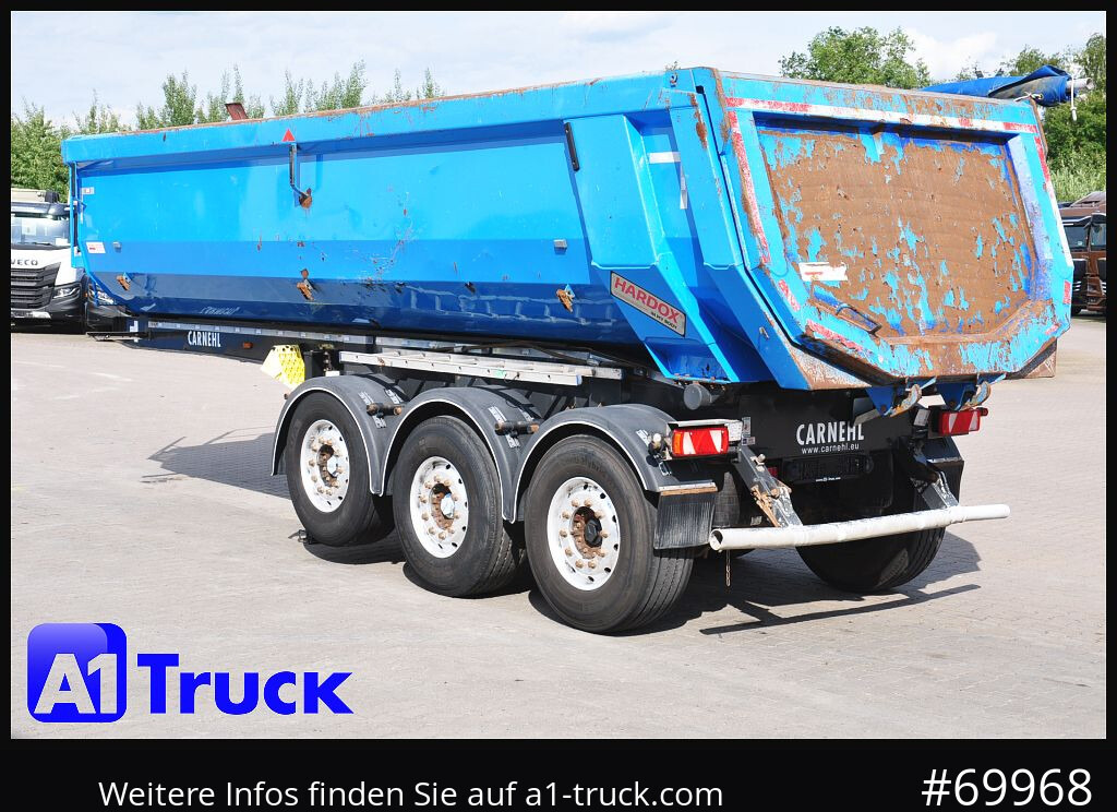 Kipper oplegger CARNEHL CHKS/HH, Stahl, Lift,  ca 24m³: afbeelding 11