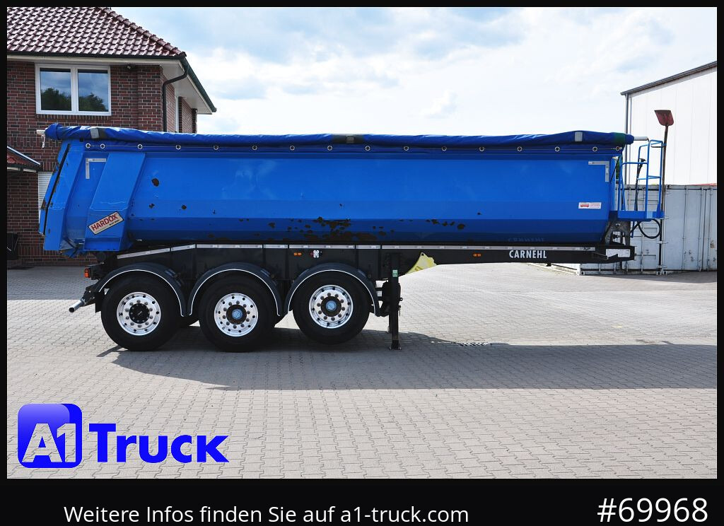 Kipper oplegger CARNEHL CHKS/HH, Stahl, Lift,  ca 24m³: afbeelding 8