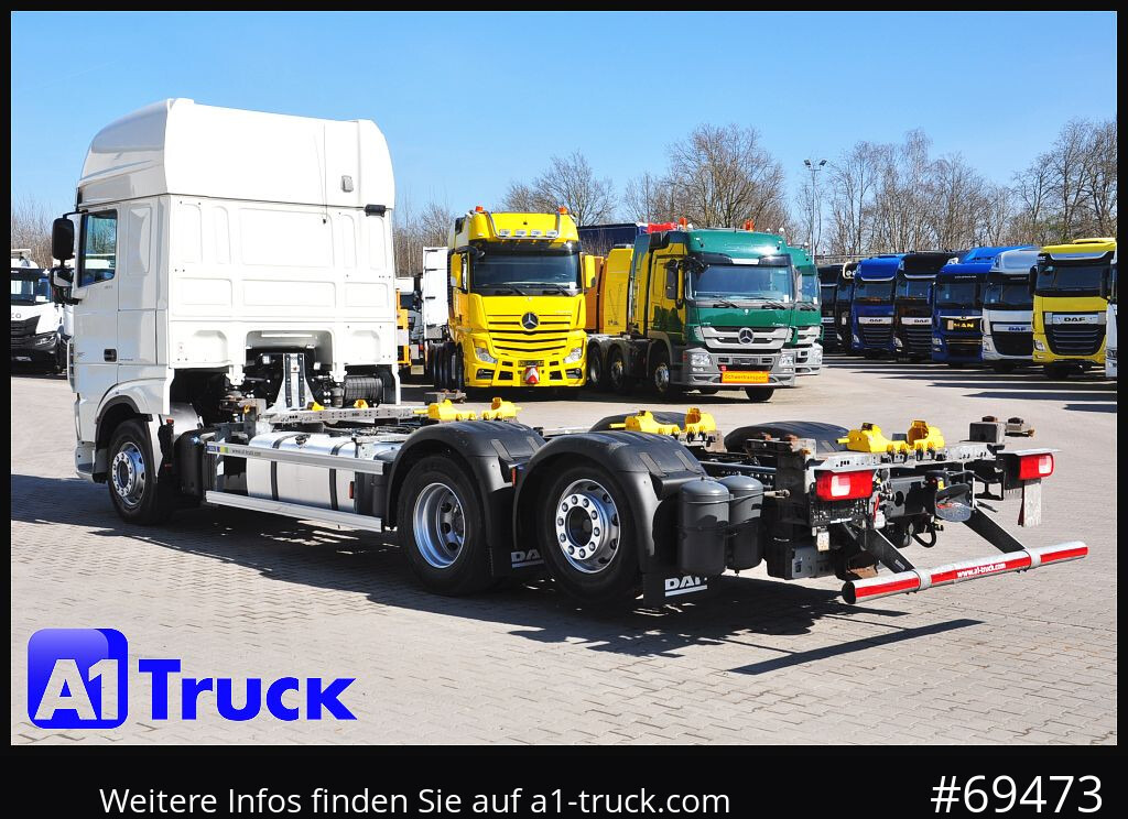 Containertransporter/ Wissellaadbak vrachtwagen DAF DAF XF 480 FAR SSC Intarder Multiwechsler, 7.82: afbeelding 10