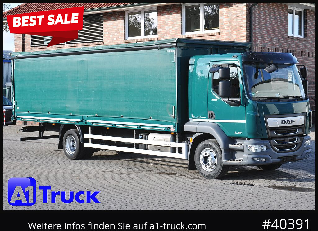 DAF LF 290, Klima, 16t Steckrungen, - Schuifzeilen vrachtwagen: afbeelding 1 DAF LF 290, Klima, 16t Steckrungen, - Schuifzeilen vrachtwagen: afbeelding 1
