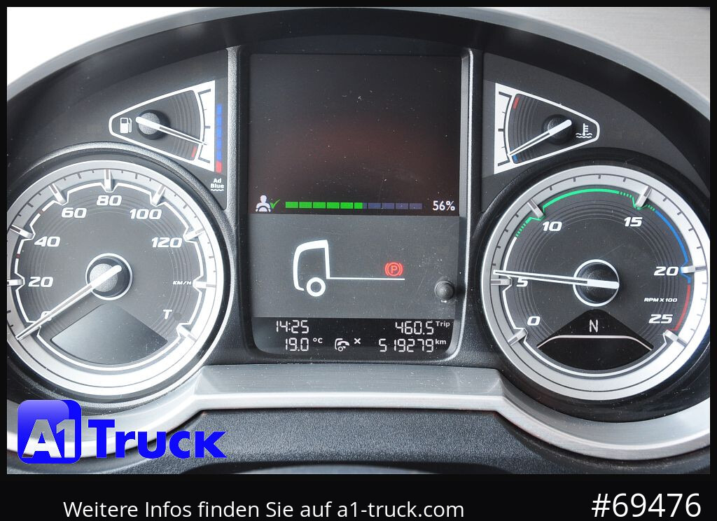 Containertransporter/ Wissellaadbak vrachtwagen DAF XF 480 FAN Intarder, Lenkachse,: afbeelding 6