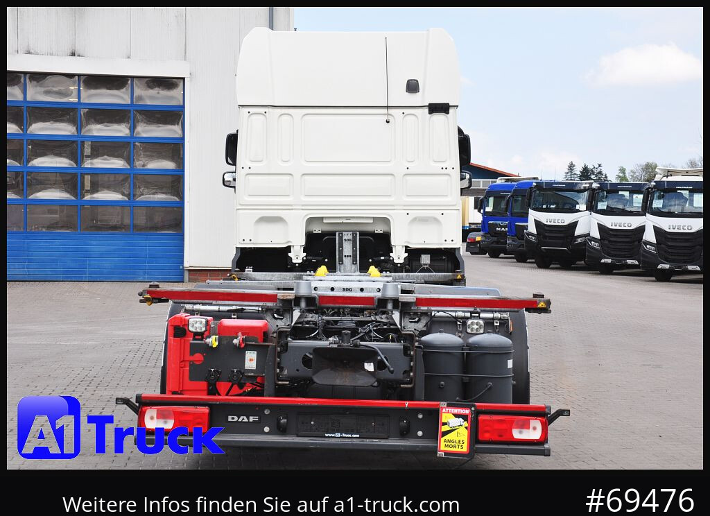 Containertransporter/ Wissellaadbak vrachtwagen DAF XF 480 FAN Intarder, Lenkachse,: afbeelding 10