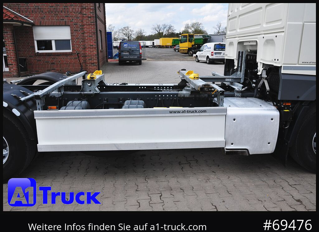 Containertransporter/ Wissellaadbak vrachtwagen DAF XF 480 FAN Intarder, Lenkachse,: afbeelding 15