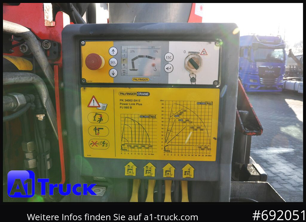 Leasing DAF XF 510 SSC PK 34.002, Jib Seilwinde Funk DAF XF 510 SSC PK 34.002, Jib Seilwinde Funk: afbeelding 14