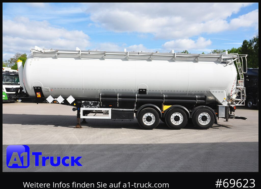 Bulkoplegger FELDBINDER KIP 52/7000/A/2, Kippsilo 52.3  ADR, 52m³, 52000 Liter: afbeelding 12