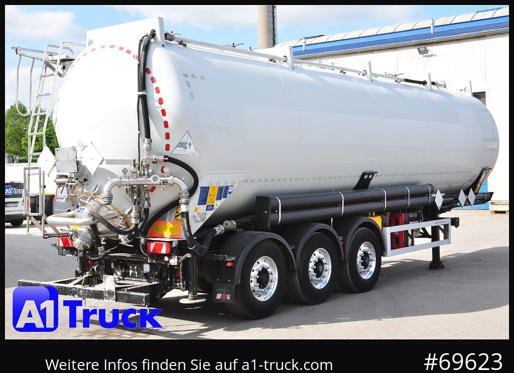 Bulkoplegger FELDBINDER KIP 52/7000/A/2, Kippsilo 52.3  ADR, 52m³, 52000 Liter: afbeelding 9