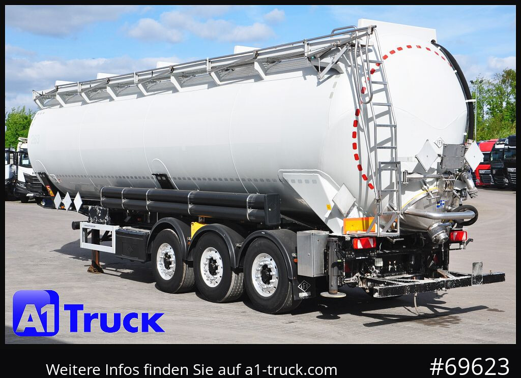 Bulkoplegger FELDBINDER KIP 52/7000/A/2, Kippsilo 52.3  ADR, 52m³, 52000 Liter: afbeelding 11