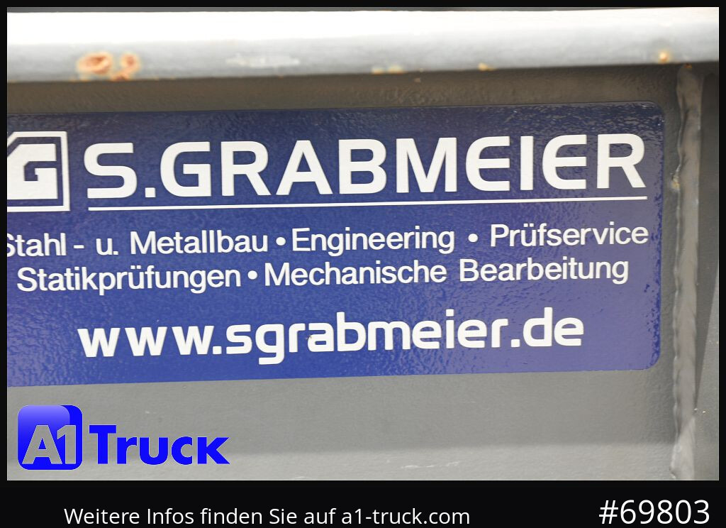 FLIEGL SDS01, Langholz, Containeraufbau, Liftachse, - Houtoplegger: afbeelding 5 FLIEGL SDS01, Langholz, Containeraufbau, Liftachse, - Houtoplegger: afbeelding 5