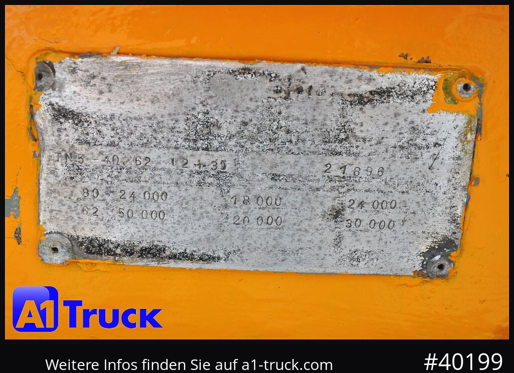 GOLDHOFER 5 achs Ballast, Lenkachse, 50to., Schwerlast, - Dieplader aanhangwagen: afbeelding 4 GOLDHOFER 5 achs Ballast, Lenkachse, 50to., Schwerlast, - Dieplader aanhangwagen: afbeelding 4