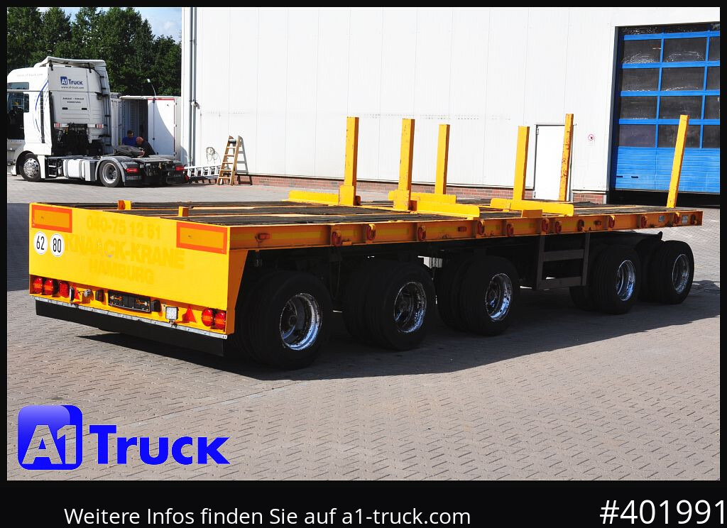 GOLDHOFER 5 achs  Ballast, Lenkachse, 50to., Schwerlast, - Open/ Plateau aanhangwagen: afbeelding 1 GOLDHOFER 5 achs  Ballast, Lenkachse, 50to., Schwerlast, - Open/ Plateau aanhangwagen: afbeelding 1