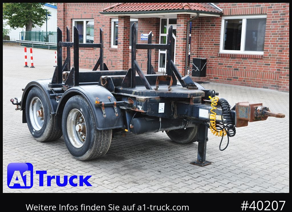 HUEFFERMANN HTA1800, Ballast, BPW Achsen, Luft - Open/ Plateau aanhangwagen: afbeelding 1 HUEFFERMANN HTA1800, Ballast, BPW Achsen, Luft - Open/ Plateau aanhangwagen: afbeelding 1