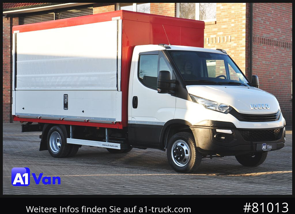 IVECO Daily 35C15 Getränke, ZV, Schwingsitz - Huifzeil bedrijfswagen: afbeelding 1 IVECO Daily 35C15 Getränke, ZV, Schwingsitz - Huifzeil bedrijfswagen: afbeelding 1