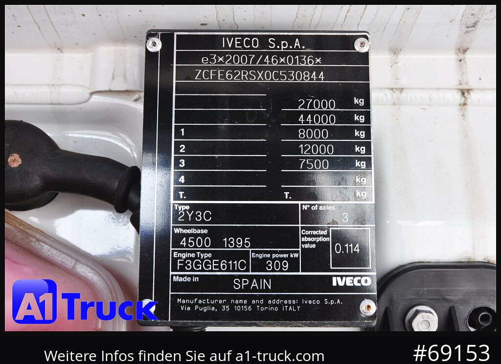 Leasing IVECO X-Way AD 420 Hiab 21S59 Lenk- Liftachse, IVECO X-Way AD 420 Hiab 21S59 Lenk- Liftachse,: afbeelding 7