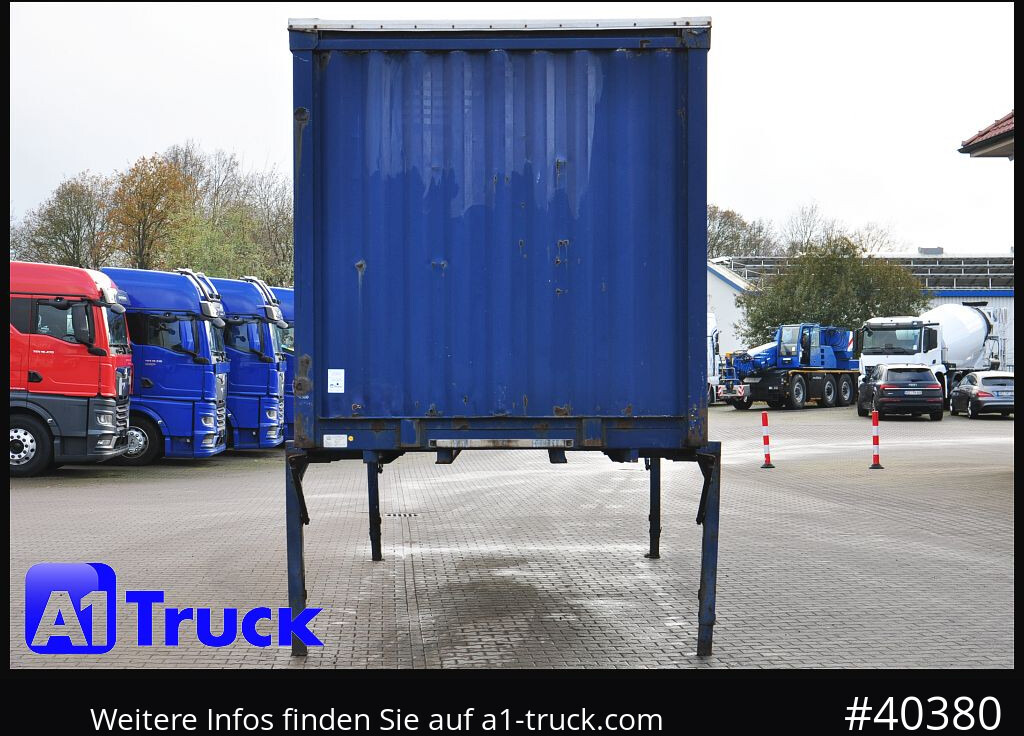 KRONE 7.45 BDF Wechselbrücke, Schiebeplane - Schuifzeilen laadbak: afbeelding 2 KRONE 7.45 BDF Wechselbrücke, Schiebeplane - Schuifzeilen laadbak: afbeelding 2