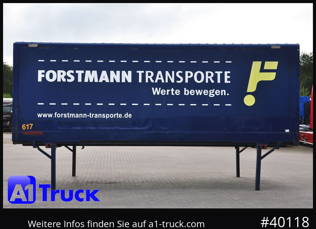 Gesloten laadbak KRONE BDF 7,82 Container, 2700mm Innenhöhe, Portaltür: afbeelding 12