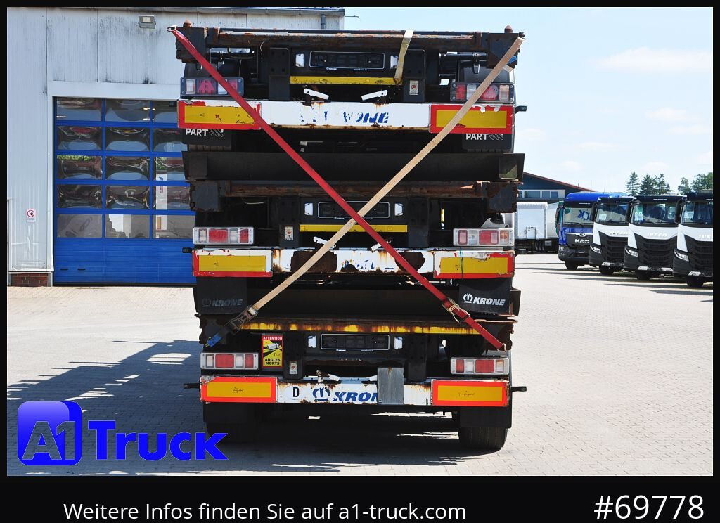 KRONE SDC, Containerchassis, 3 erPaket, 2x20/30/40/45, - Containertransporter/ Wissellaadbak oplegger: afbeelding 4 KRONE SDC, Containerchassis, 3 erPaket, 2x20/30/40/45, - Containertransporter/ Wissellaadbak oplegger: afbeelding 4