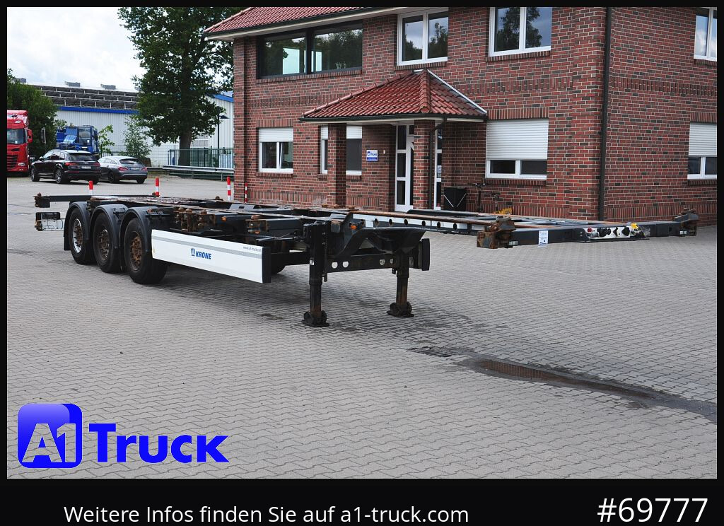 KRONE SDC, Containerchassis, Liftachse, 2x20/30/40/45, - Containertransporter/ Wissellaadbak oplegger: afbeelding 1 KRONE SDC, Containerchassis, Liftachse, 2x20/30/40/45, - Containertransporter/ Wissellaadbak oplegger: afbeelding 1