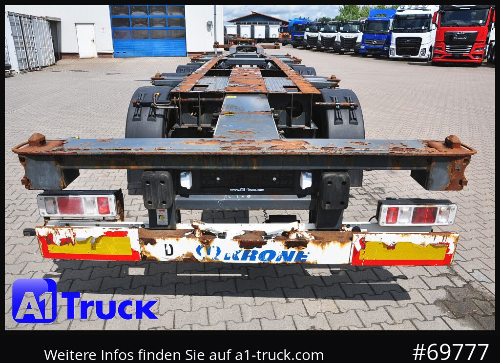 KRONE SDC, Containerchassis, Liftachse, 2x20/30/40/45, - Containertransporter/ Wissellaadbak oplegger: afbeelding 3 KRONE SDC, Containerchassis, Liftachse, 2x20/30/40/45, - Containertransporter/ Wissellaadbak oplegger: afbeelding 3