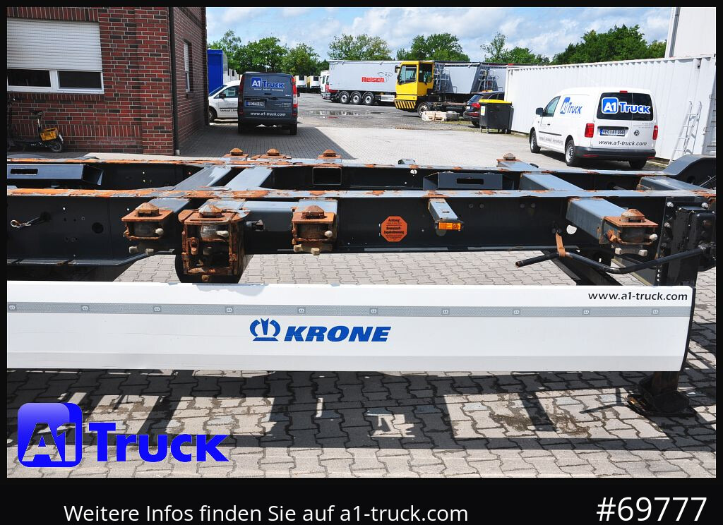 KRONE SDC, Containerchassis, Liftachse, 2x20/30/40/45, - Containertransporter/ Wissellaadbak oplegger: afbeelding 2 KRONE SDC, Containerchassis, Liftachse, 2x20/30/40/45, - Containertransporter/ Wissellaadbak oplegger: afbeelding 2