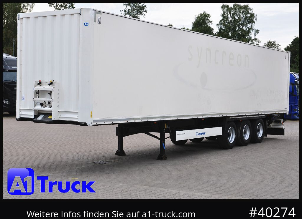KRONE SDK 27, Koffer, 1 Vorbesitzer, Plywood, - Gesloten oplegger: afbeelding 3 KRONE SDK 27, Koffer, 1 Vorbesitzer, Plywood, - Gesloten oplegger: afbeelding 3