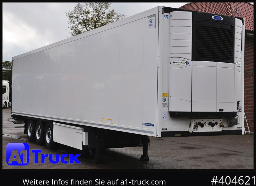 KRONE SDR 27, Rohrbahnen Meat SAF Carrier Vector 1950, - Koelwagen oplegger: afbeelding 1 KRONE SDR 27, Rohrbahnen Meat SAF Carrier Vector 1950, - Koelwagen oplegger: afbeelding 1