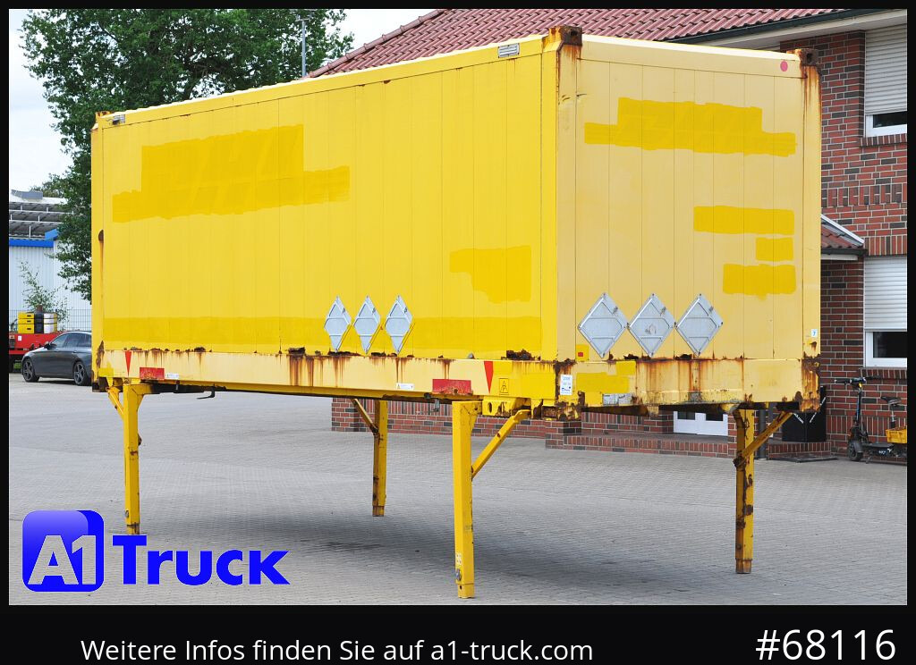 KRONE WB 7,45 Koffer, BDF Wechselbrücke 2560mm - Gesloten laadbak: afbeelding 1 KRONE WB 7,45 Koffer, BDF Wechselbrücke 2560mm - Gesloten laadbak: afbeelding 1